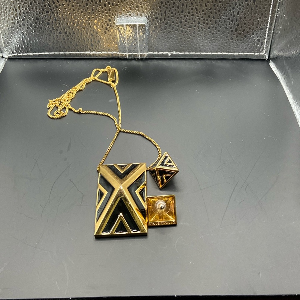 Vince camuto earrings and necklace bought separately